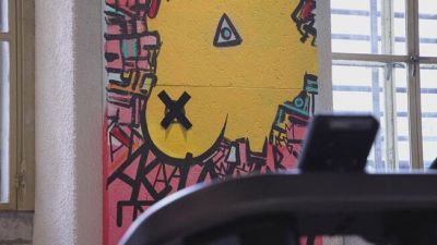 La Street Art va in palestra