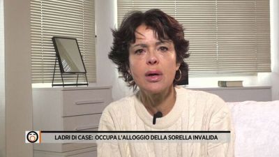 Ladri di case: occupa l'alloggio della sorella invalida