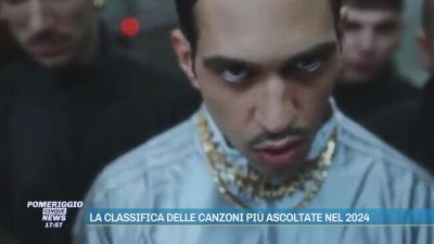 La classifica delle canzoni più ascoltate nel 2024