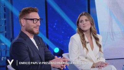 Enrico Papi: "Vi presento mia figlia Rebecca"