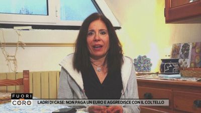 Ladri di case: non paga un euro e aggredisce con il coltello