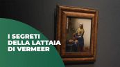 Scoperti oggetti nascosti nella "lattaia" di Vermeer