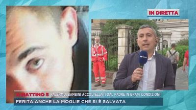 In diretta dall'ospedale di Palermo, bambini accoltellati in gravi condizioni