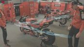 Il tour virtuale porta gli appassionati nel box Ducati