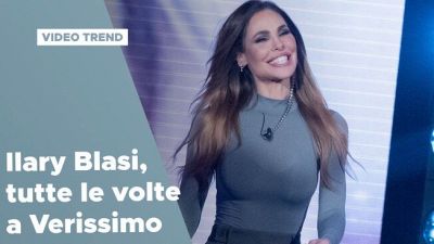 Ilary Blasi, tutte le volte che è stata ospite a Verissimo