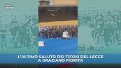L'ultimo saluto del Lecce a Graziano Fiorita