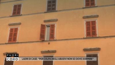 Ladri di case: "Per colpa degli abusivi non so dove dormire"