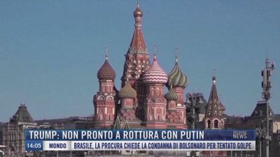 Breaking News delle 14.00 | Trump: non pronto a rottura con Putin
