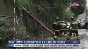 Breaking News delle 14.00 | Maltempo: esondazioni e frane in Friuli