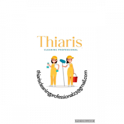 Thiaris Cleaning professional logo