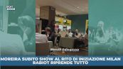 Moreira, il rito di iniziazione Milan è uno show