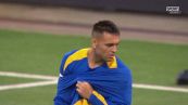 Inter: l'allenamento della vigilia a Berna