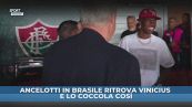 Che amore tra Ancelotti e Vinicius