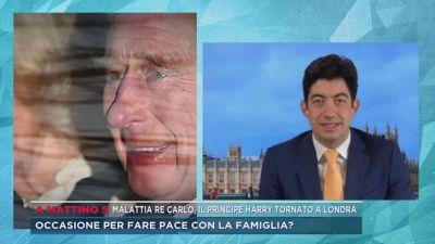 Malattia Re Carlo, il Principe Harry tornato a Londra