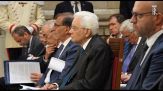 Mattarella all'Assemblea Generale della Corte Suprema di Cassazione