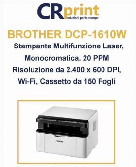 € 139,99 Multifunzione Brother, stampante, scanner, fotocopiatrice, Wi-Fi