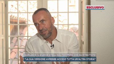 Garlasco, il giudice Vitelli sul testimone che ha ritrattato