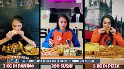 La pericolosa moda delle sfide di cibo sui social