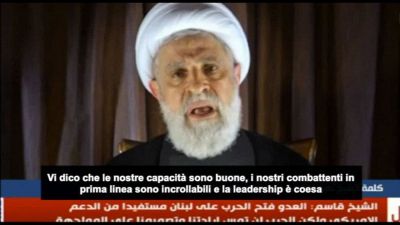 Hezbollah resta operativa e organizzata, dice il suo numero due