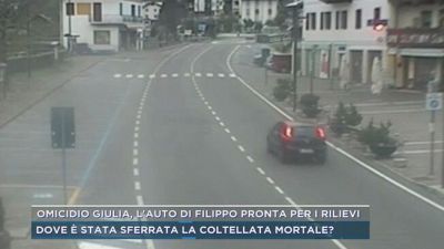 Omicidio Giulia, l'auto di Filippo pronta per i rilievi