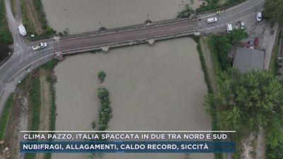 Clima pazzo, Italia spaccata in due tra nord e sud