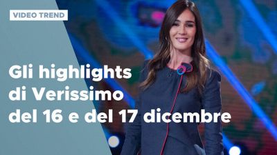 Gli highlights di Verissimo del 16 e 17 dicembre