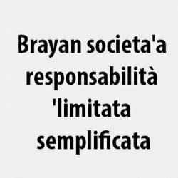 Brayan Societa'A Responsabilità 'Limitata  Semplificata logo