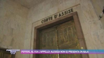Pifferi, al via l'appello: Alessia non si presenta in aula