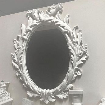 cornice specchio in gesso