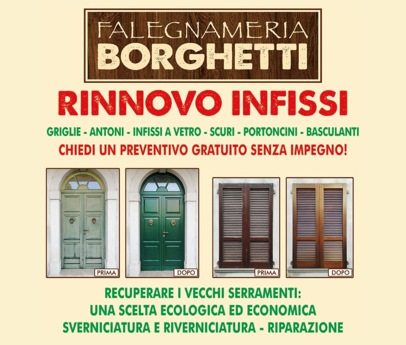 borghetti stefano rinnovo serramenti e persiane legno