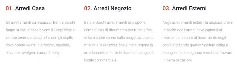 BETTI E BORCHI arredamenti