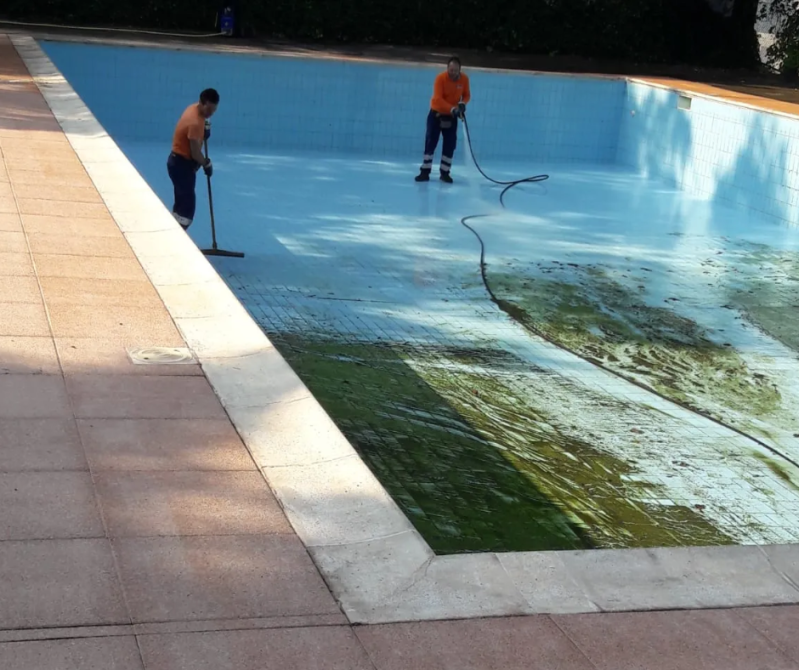 Pulizia piscine interrate