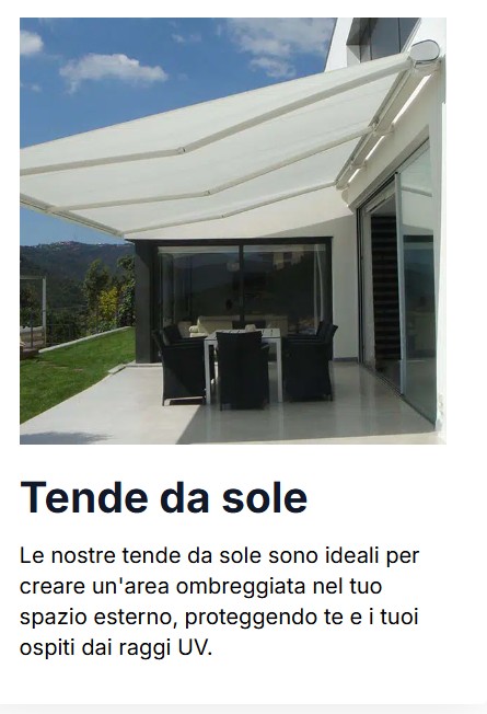 tende da sole infissi service
