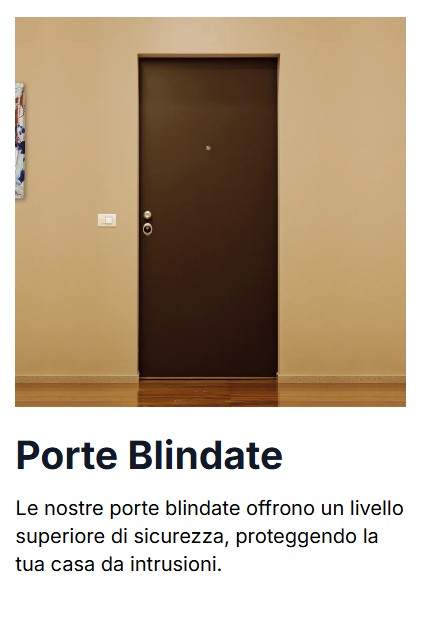 porte blindate infissi service