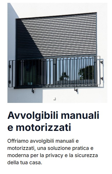 avvolgibili infissi service