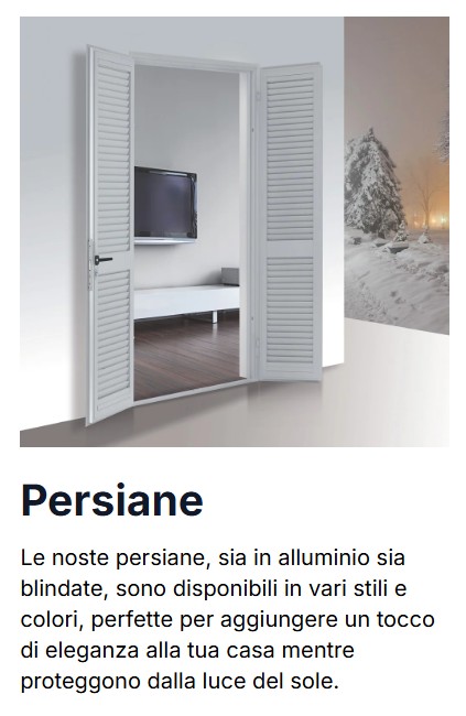 persiane  infissi service