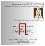 Architetto Francesco Leva Architetto Francesco Leva